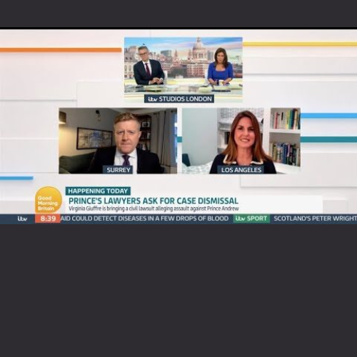 Good Morning Britain – Rachel Fiset on Prince Andrew’s Request for Sexual Assault Case Dismissal