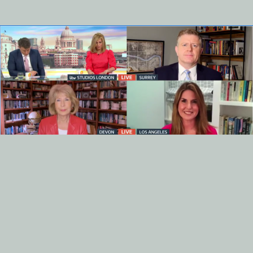 Good Morning Britain - Rachel Fiset Reacts to Developments in Prince Andrew's Sexual Abuse Case