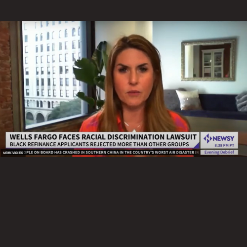 Newsy – Rachel Fiset on Racial Discrimination Lawsuit Against Wells Fargo Newsy – Rachel Fiset on Racial Discrimination Lawsuit Against Wells Fargo