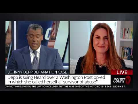 Court TV - Rachel Fiset weighs in on Amber Heard's Accusations of Abuse in Depp Defamation Trial