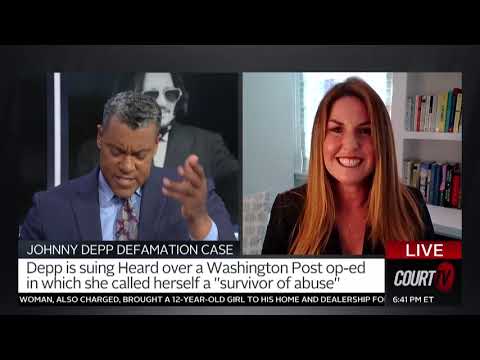 Court TV Live - Rachel Fiset on Johnny Depp's Testimony in Defamation Trial
