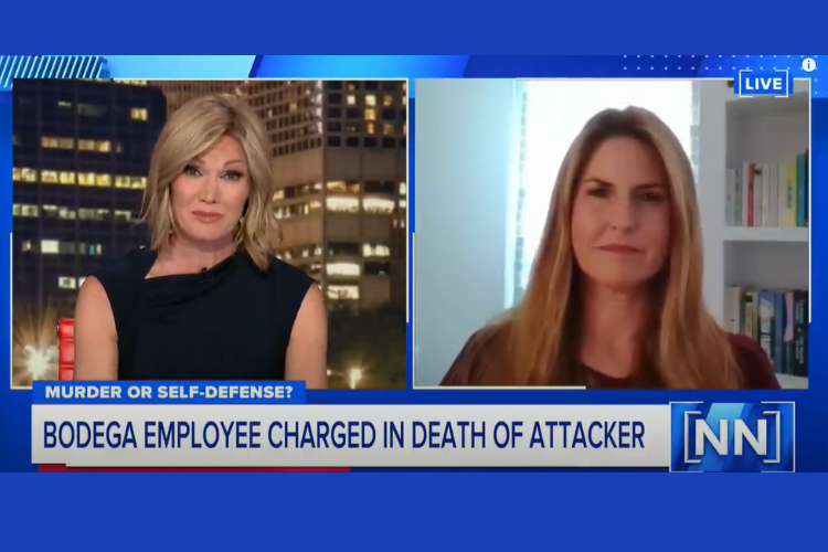 NewsNation – Rachel Fiset on Bodega Stabbing “Looks Like Self Defense.”