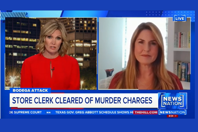 NewsNation – Rachel Fiset on Charges Dropped in Bodega Stabbing