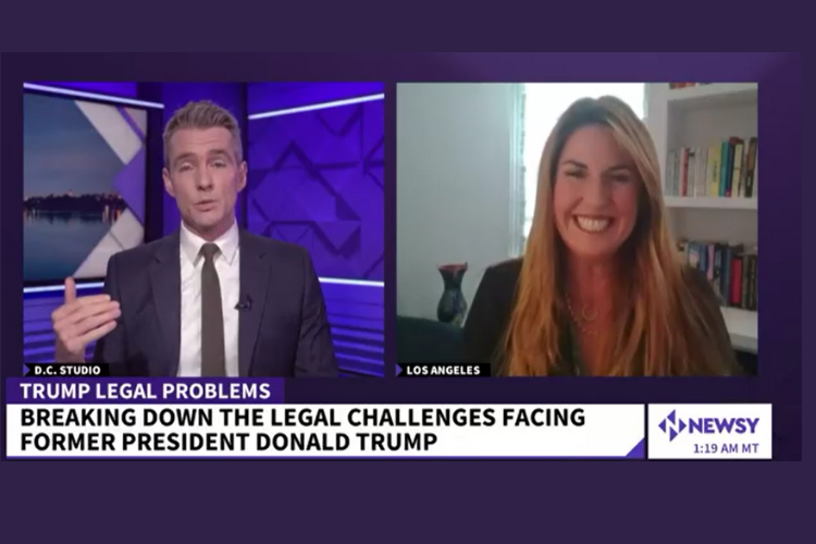 Newsy Tonight - Rachel Fiset on the Legal Challenges Facing Former President Donald Trump