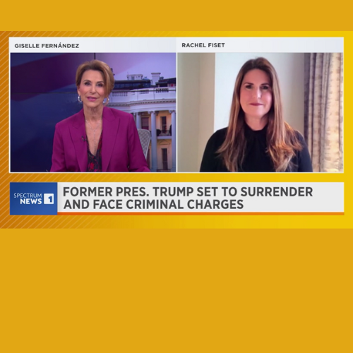Spectrum News – Rachel Fiset on Former Pres. Trump Set to Surrender