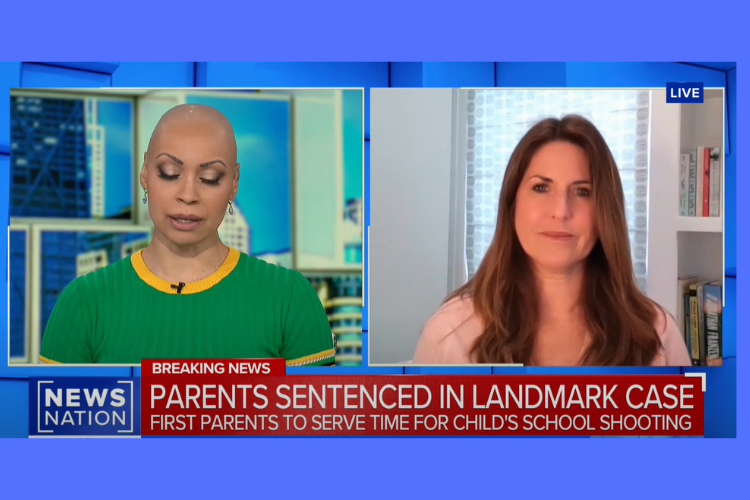 NewsNation – Rachel Fiset on Parents Being Sentenced for Child’s School Shooting NewsNation – Rachel Fiset on Parents Being Sentenced for Child’s School Shooting