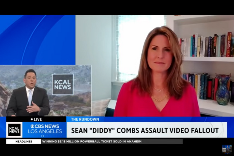 KCAL News, CBS Los Angeles – Rachel Fiset on Potential Ramifications of “Diddy” Combs Assault Video