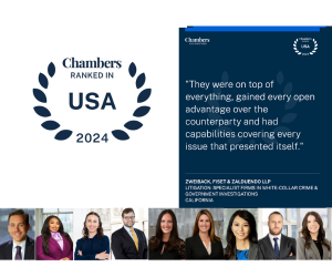 Chambers USA Recognizes ZFZ as a Leading Firm in the Country, 2024