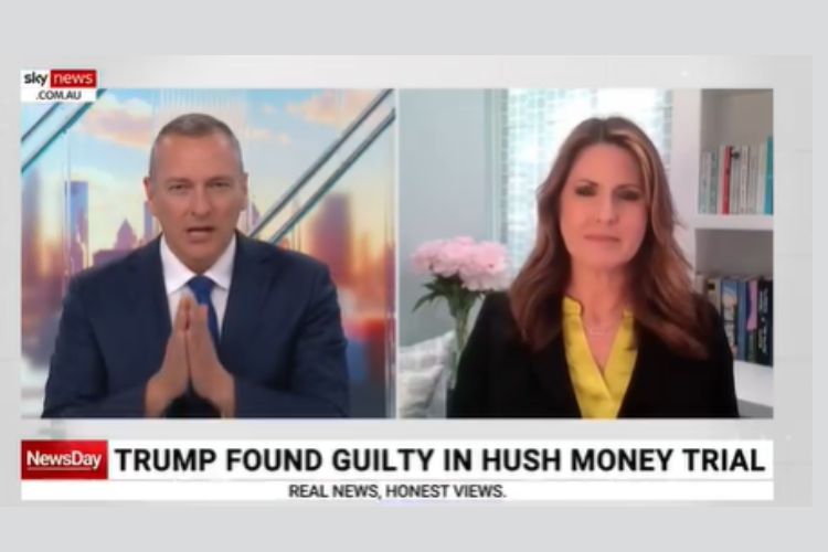 Sky News Australia – Rachel Fiset on the Implications of the Trump Guilty Verdict