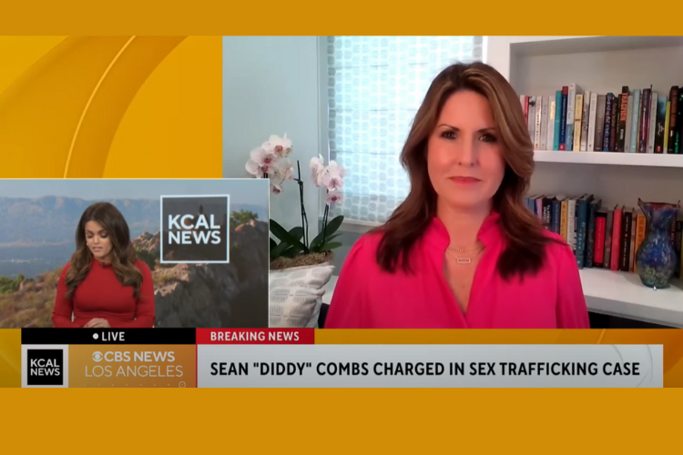 KCAL News, CBS Los Angeles - Rachel Fiset on the Indictment of Sean