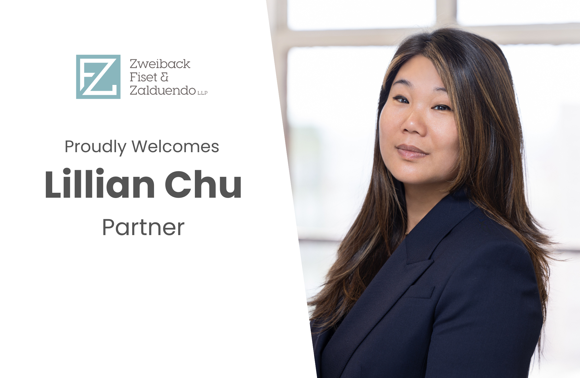 RFZ Proudly Announces New Partner Lillian Chu