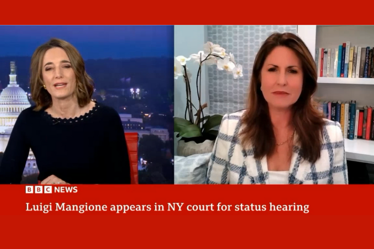 BBC News - Rachel Fiset on Luigi Mangione's Fan Support and Possbility of Being Sentenced to Death