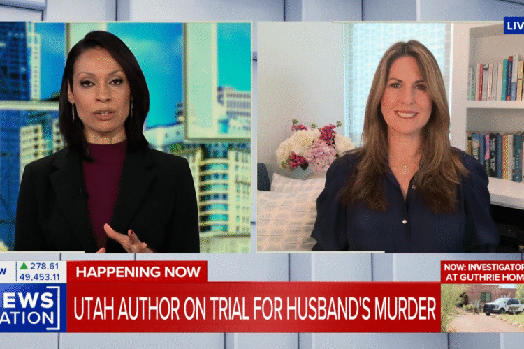 Rachel Fiset Discusses the Utah Author on Trial for Husband’s Murder with Nichole Berlie on NewsNation.