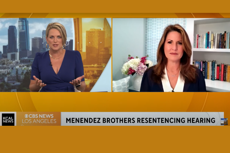 KCAL News, CBS Los Angeles – Rachel Fiset on DA Hochman’s Motion to Delay Menendez Brothers’ Hearing KCAL News, CBS Los Angeles – Rachel Fiset on DA Hochman’s Motion to Delay Menendez Brothers’ Hearing