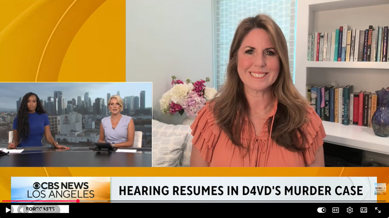The Latest on the D4VD Murder Case with Attorney Rachel Fiset on CBSLA