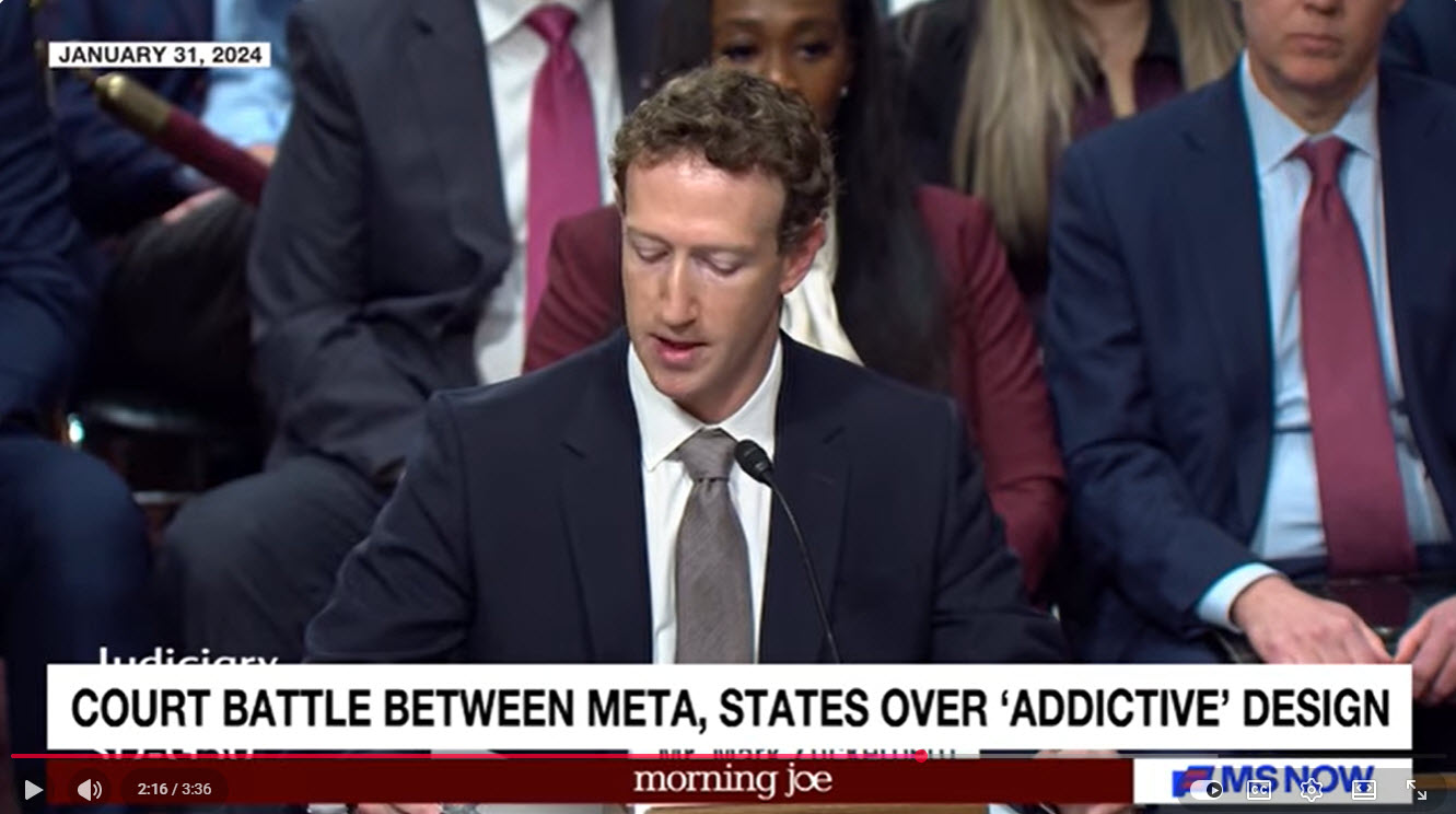 Rachel Fiset Discusses Battle Between META, States Over “Addictive” Design on “Morning Joe” on MS Now