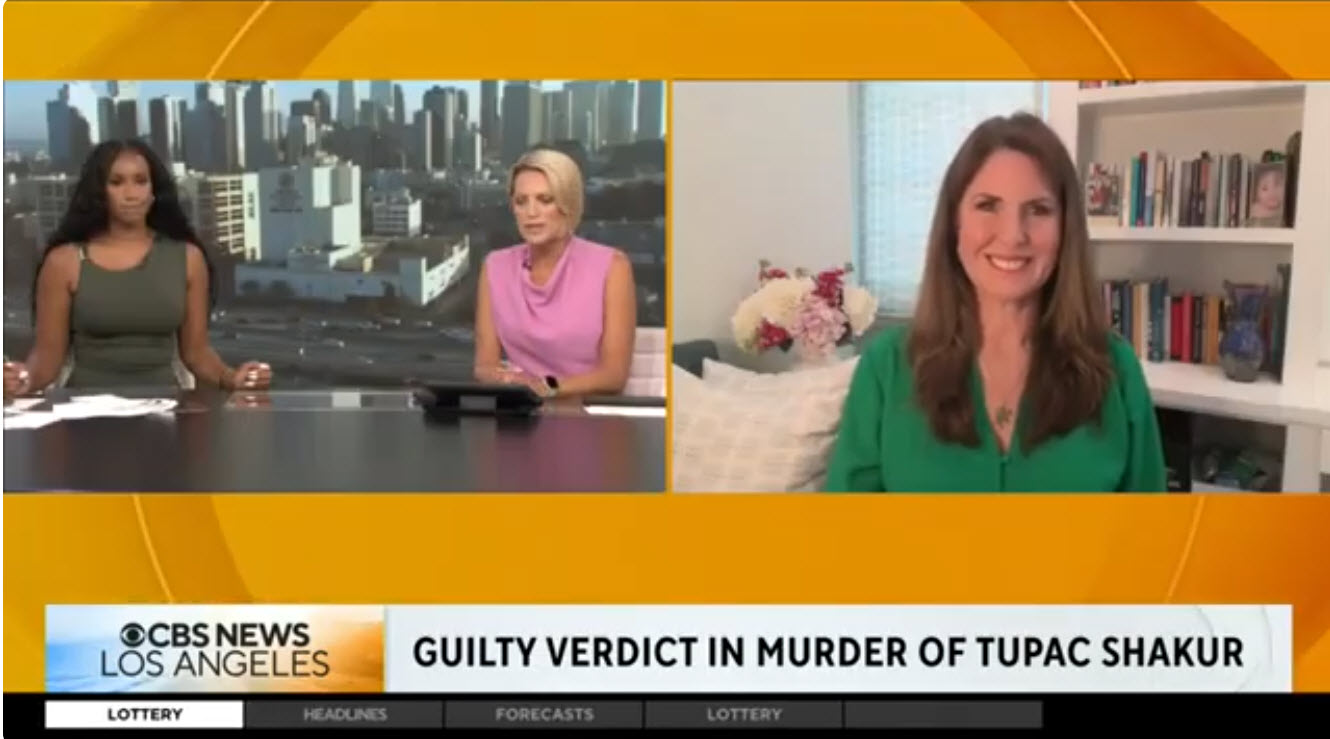 Attorney Rachel Fiset on CBSLA Discusses the Tupac Trial Guilty Verdict